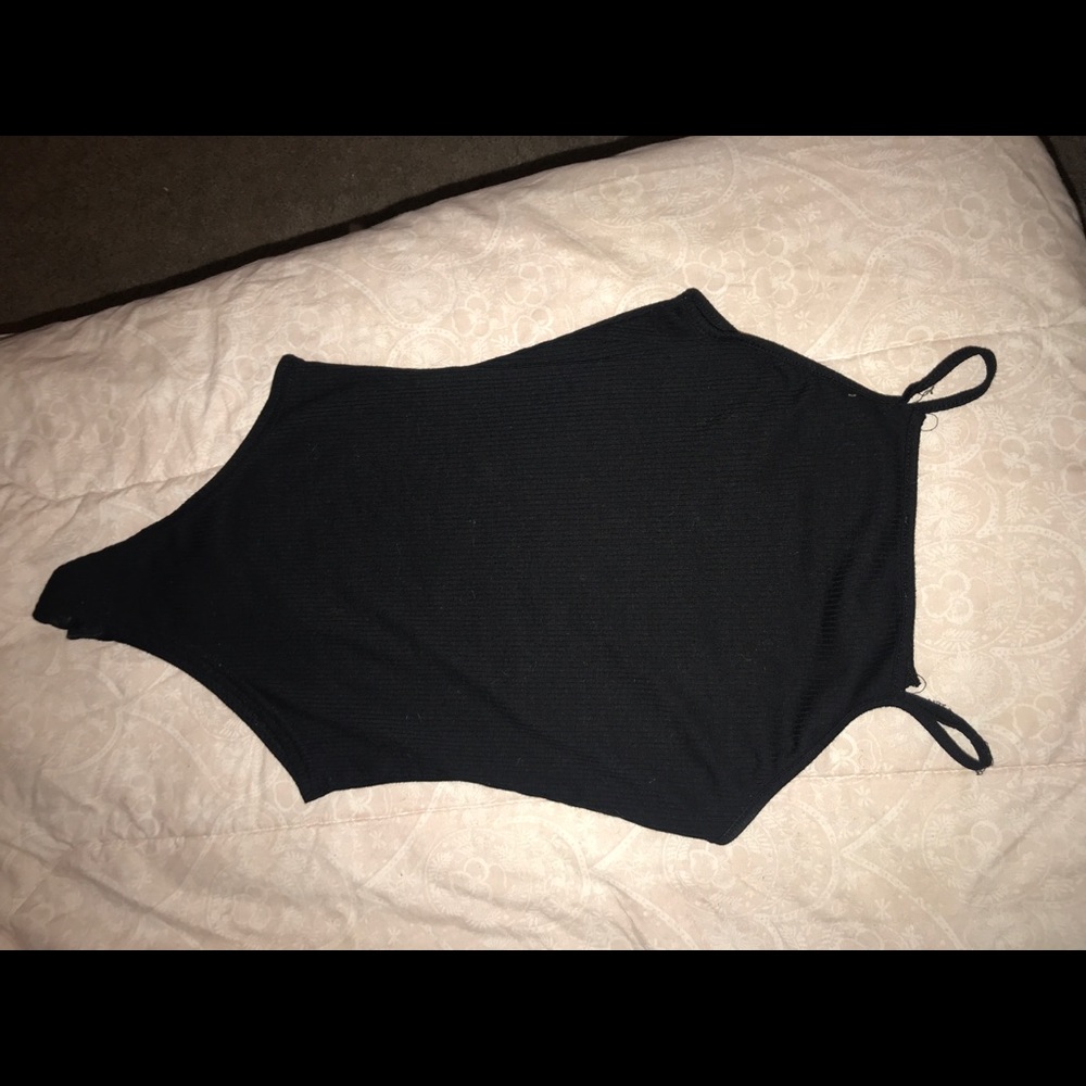 High neck bodysuit